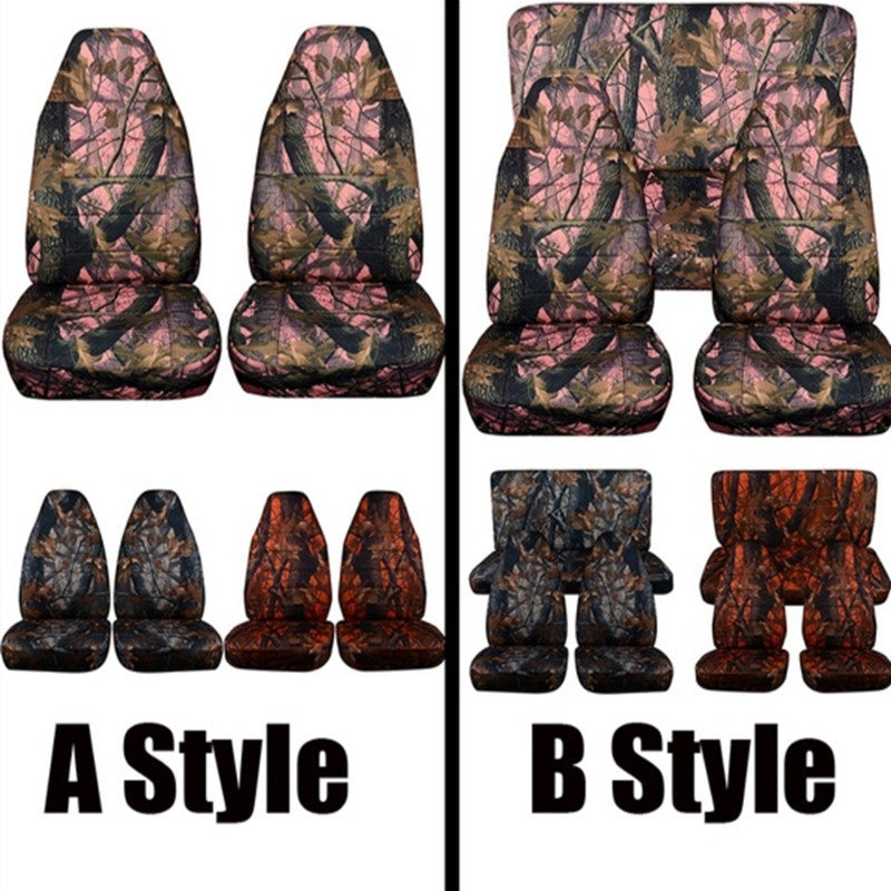 Camouflage car seat cover
