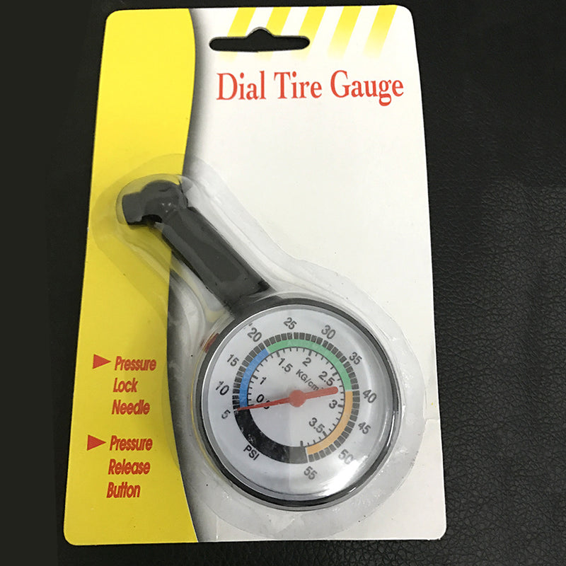 Mechanical High-precision Tire Pressure Gauge Of Automobile Boxed Tire Pressure Gauge Deflatable Tire Gauge Multifunctional Tire Pressure Gauge