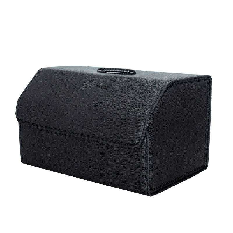 Foldable Leather Storage Box Car Organize