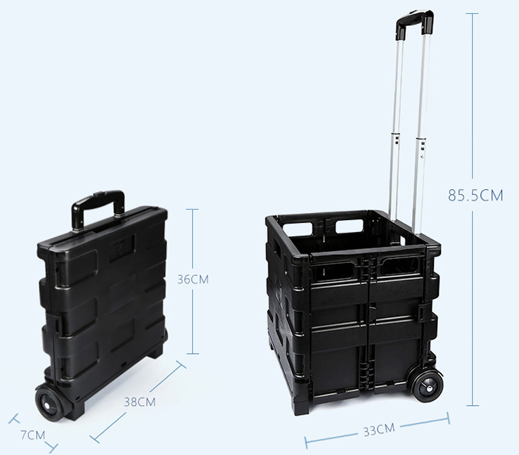 Car Trunk Organizer Auto Trolley Suitcase Travel Suitcase For Car Draw Bar Box For Shipping Storage Box For Car Boot